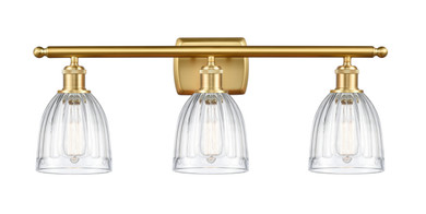 Bathroom Fixtures Three Lights by Innovations ( 405 | 516-3W-SG-G442-LED Ballston ) 
