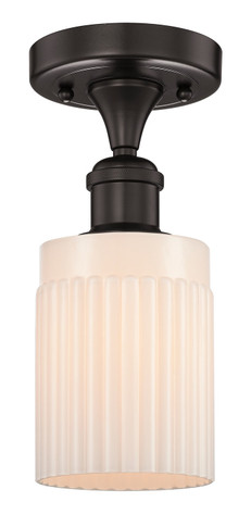 Semi-Flush Mts. Glass Down by Innovations ( 405 | 616-1F-OB-G341 Edison ) 