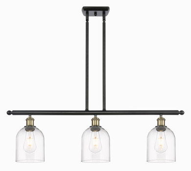 Linear/Island 3 Light Bar by Innovations ( 405 | 516-3I-BAB-G558-6CL Ballston ) 