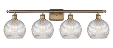 Bathroom Fixtures Four Lights by Innovations ( 405 | 516-4W-BB-G122C-8CL Ballston ) 