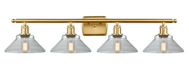 Bathroom Fixtures Four Lights by Innovations ( 405 | 516-4W-SG-G132-LED Ballston ) 