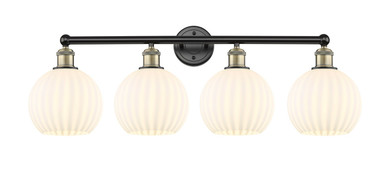 Bathroom Fixtures Four Lights by Innovations ( 405 | 616-4W-BAB-G1217-8WV Edison ) 