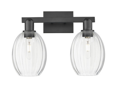 Bathroom Fixtures Two Lights by Innovations ( 405 | 716-2W-BK-G459-6CL Arcadia ) 