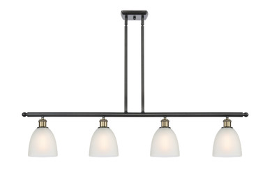 Linear/Island 4 Light + by Innovations ( 405 | 516-4I-BAB-G381-LED Ballston ) 