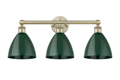 Bathroom Fixtures Three Lights by Innovations ( 405 | 616-3W-AB-MBD-75-GR Edison ) 