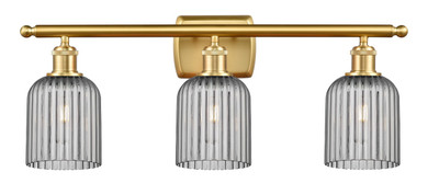 Bathroom Fixtures Three Lights by Innovations ( 405 | 516-3W-SG-G559-5SM Ballston ) 