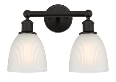 Bathroom Fixtures Two Lights by Innovations ( 405 | 616-2W-OB-G381 Edison ) 