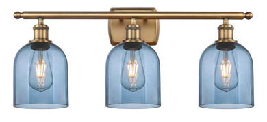 Bathroom Fixtures Three Lights by Innovations ( 405 | 516-3W-BB-G558-6BL Ballston ) 