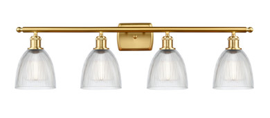 Bathroom Fixtures Four Lights by Innovations ( 405 | 516-4W-SG-G382-LED Ballston ) 