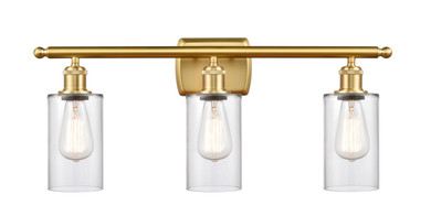 Bathroom Fixtures Three Lights by Innovations ( 405 | 516-3W-SG-G802 Ballston ) 