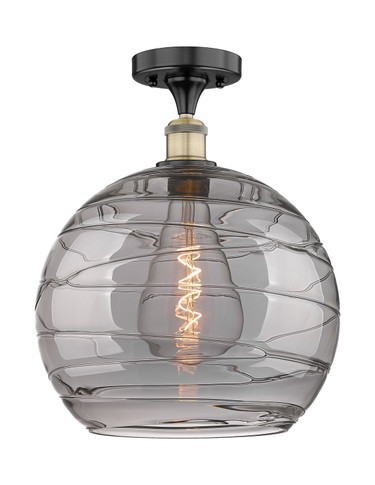 Semi-Flush Mts. Glass Down by Innovations ( 405 | 616-1F-BAB-G1213-14SM Edison ) 