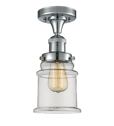 Semi-Flush Mts. Glass Down by Innovations ( 405 | 517-1CH-PC-G182 Franklin Restoration ) 