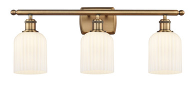 Bathroom Fixtures Three Lights by Innovations ( 405 | 516-3W-BB-G559-5GWH Ballston ) 