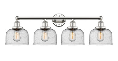 Bathroom Fixtures Four Lights by Innovations ( 405 | 616-4W-PN-G74 Edison ) 