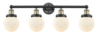 Bathroom Fixtures Four Lights by Innovations ( 405 | 616-4W-BAB-G201-6 Edison ) 