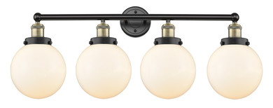 Bathroom Fixtures Four Lights by Innovations ( 405 | 616-4W-BAB-G201-8 Edison ) 