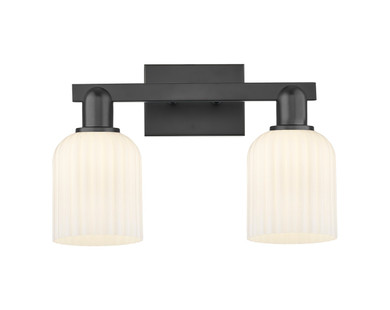 Bathroom Fixtures Two Lights by Innovations ( 405 | 716-2W-BK-G559-5GWH Arcadia ) 
