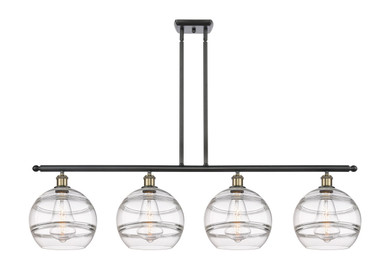 Linear/Island 4 Light + by Innovations ( 405 | 516-4I-BAB-G556-10CL Ballston ) 