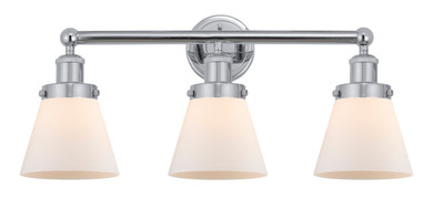 Bathroom Fixtures Three Lights by Innovations ( 405 | 616-3W-PC-G61 Edison ) 
