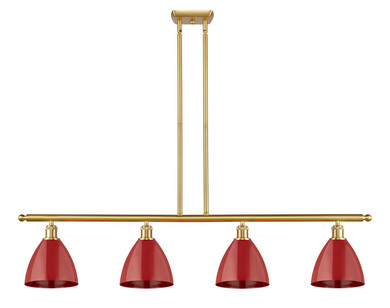 Linear/Island 4 Light + by Innovations ( 405 | 516-4I-SG-MBD-75-RD Ballston ) 