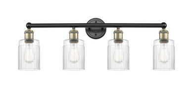 Bathroom Fixtures Four Lights by Innovations ( 405 | 616-4W-BAB-G342 Edison ) 