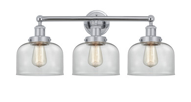 Bathroom Fixtures Three Lights by Innovations ( 405 | 616-3W-PC-G72 Edison ) 