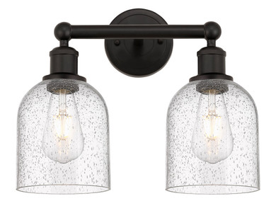 Bathroom Fixtures Two Lights by Innovations ( 405 | 616-2W-OB-G558-6SDY Edison ) 