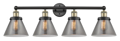 Bathroom Fixtures Four Lights by Innovations ( 405 | 616-4W-BAB-G43 Edison ) 