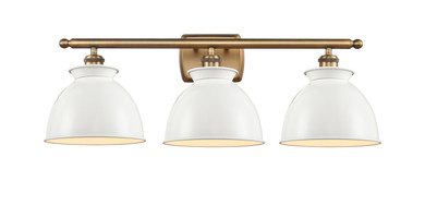 Bathroom Fixtures Three Lights by Innovations ( 405 | 516-3W-BB-M14-W Ballston ) 