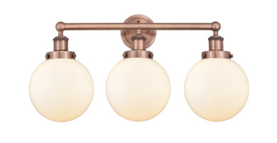 Bathroom Fixtures Three Lights by Innovations ( 405 | 616-3W-AC-G201-8 Edison ) 