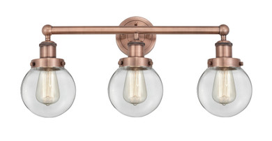 Bathroom Fixtures Three Lights by Innovations ( 405 | 616-3W-AC-G202-6 Edison ) 