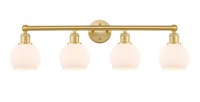 Bathroom Fixtures Four Lights by Innovations ( 405 | 616-4W-SG-G121-6 Edison ) 
