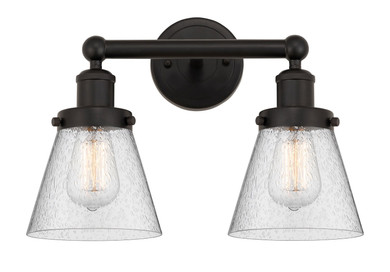 Bathroom Fixtures Two Lights by Innovations ( 405 | 616-2W-OB-G64 Edison ) 