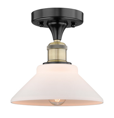 Semi-Flush Mts. Glass Down by Innovations ( 405 | 616-1F-BAB-G131 Edison ) 
