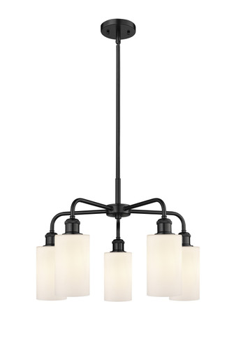 Mid. Chandeliers Glass Down by Innovations ( 405 | 516-5CR-BK-G801 Ballston ) 