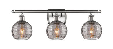 Bathroom Fixtures Three Lights by Innovations ( 405 | 516-3W-SN-G1213-6SM Ballston ) 