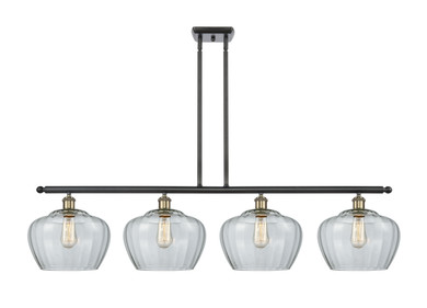 Linear/Island 4 Light + by Innovations ( 405 | 516-4I-BAB-G92-L-LED Ballston ) 