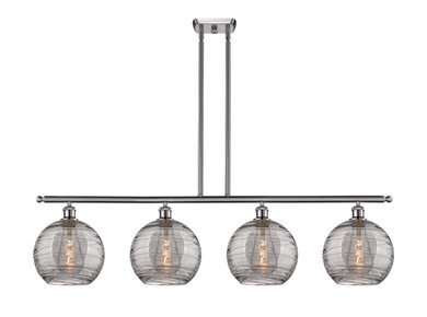 Linear/Island 4 Light + by Innovations ( 405 | 516-4I-SN-G1213-10SM Ballston ) 