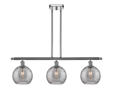 Linear/Island 3 Light Bar by Innovations ( 405 | 516-3I-PC-G1213-8SM Ballston ) 