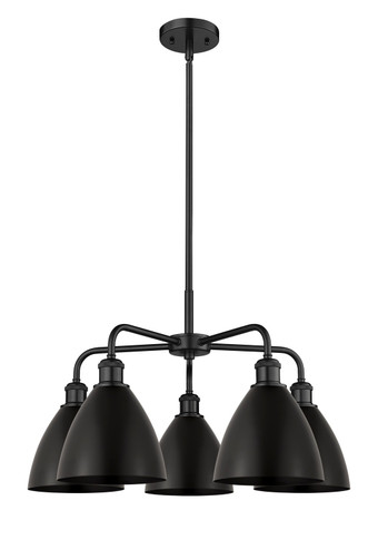 Mid. Chandeliers Metal Shade by Innovations ( 405 | 516-5CR-BK-MBD-75-BK Ballston ) 