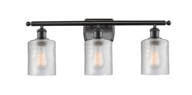 Bathroom Fixtures Three Lights by Innovations ( 405 | 516-3W-BK-G112 Ballston ) 
