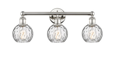 Bathroom Fixtures Three Lights by Innovations ( 405 | 616-3W-PN-G1215-6 Edison ) 