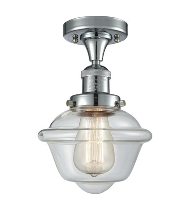 Semi-Flush Mts. Glass Down by Innovations ( 405 | 517-1CH-PC-G532 Franklin Restoration ) 