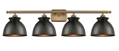 Bathroom Fixtures Four Lights by Innovations ( 405 | 516-4W-BB-M14-BK-LED Ballston ) 