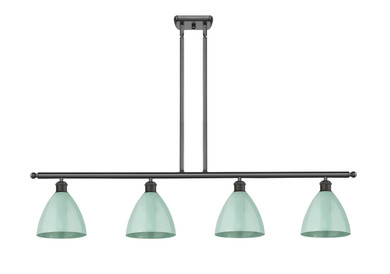 Linear/Island 4 Light + by Innovations ( 405 | 516-4I-OB-MBD-75-SF-LED Ballston ) 