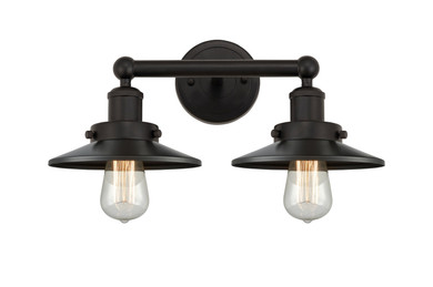 Bathroom Fixtures Two Lights by Innovations ( 405 | 616-2W-OB-M5-OB Franklin Restoration ) 
