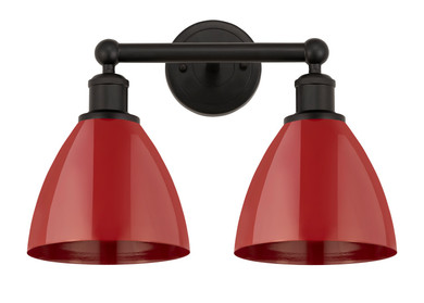 Bathroom Fixtures Two Lights by Innovations ( 405 | 616-2W-OB-MBD-75-RD Edison ) 