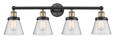 Bathroom Fixtures Four Lights by Innovations ( 405 | 616-4W-BAB-G64 Edison ) 