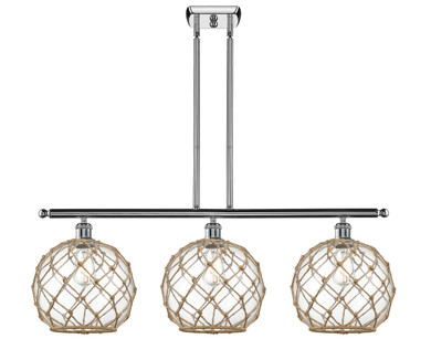 Linear/Island 3 Light Bar by Innovations ( 405 | 516-3I-PC-G122-10RB Ballston ) 
