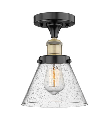 Semi-Flush Mts. Glass Down by Innovations ( 405 | 616-1F-BAB-G44 Edison ) 